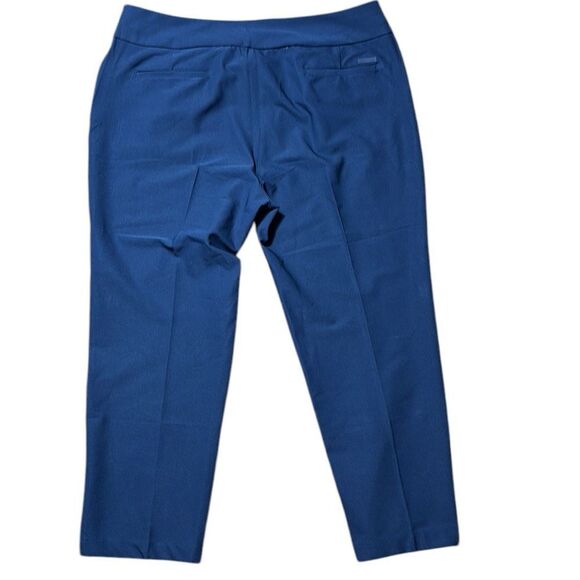 Adidas women’s pull on ankle pants navy blue xl nwt athleisure - Picture 4 of 4